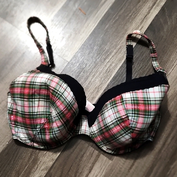 Victoria's Secret Other - Victoria's Secret Plaid Bra 34 DD